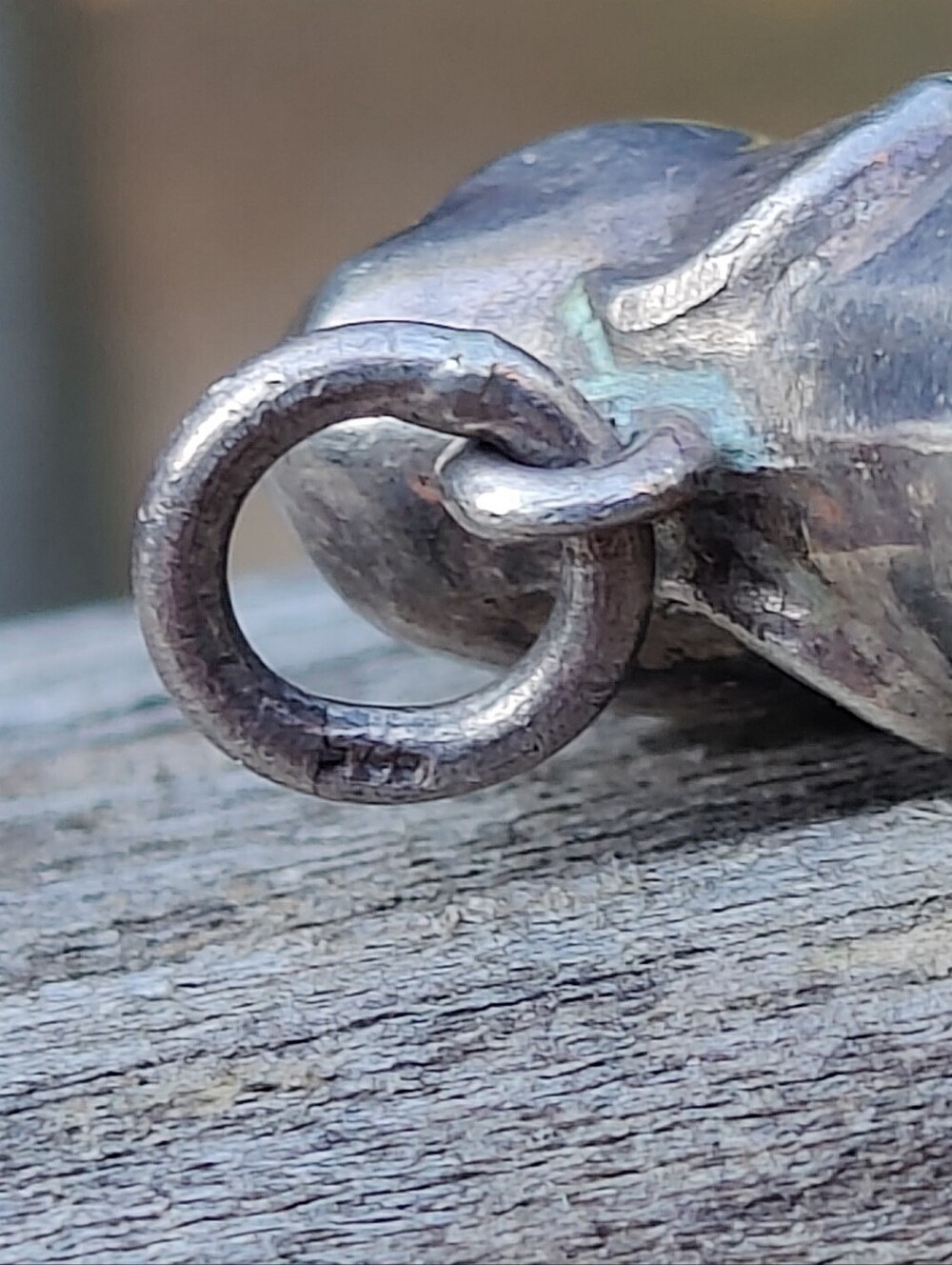 🐘 Vintage Sterling Silver Elephant Pendant - Picture 2 of 3